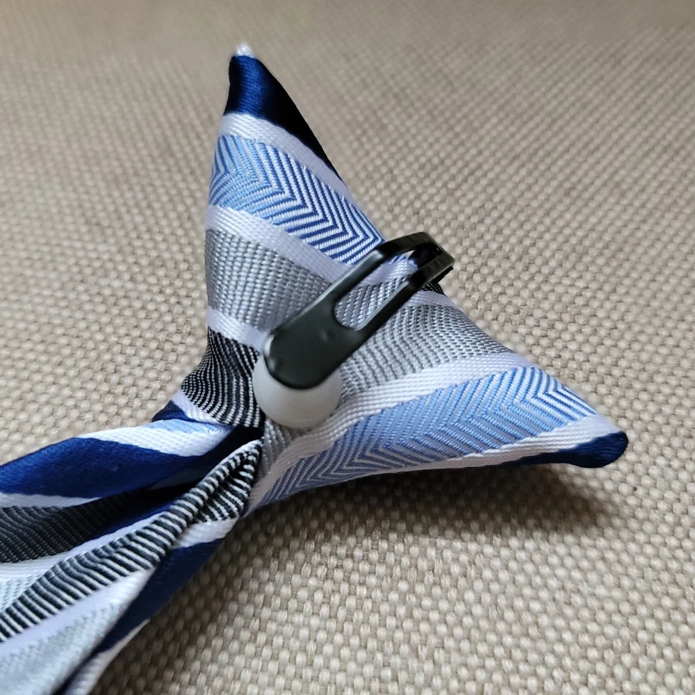 JCPENNEY Little Boys Multi Stripe Clip On Tie